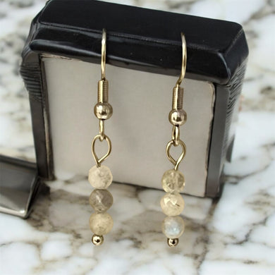 Boucles d'oreille Labradorite A