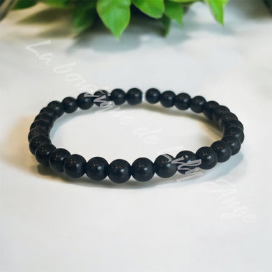 Bracelet Obsidienne Œil Céleste 6mm