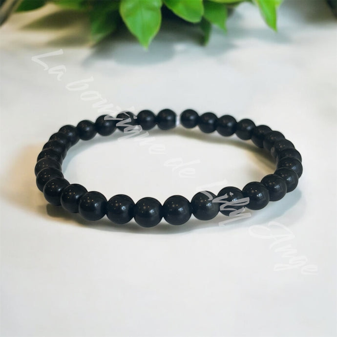 Bracelet Obsidienne Œil Céleste 6mm