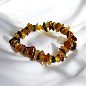 Bracelet Ambre multicolore enfant