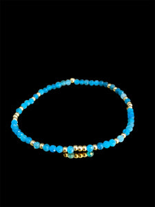 Bracelet Apatite 2 mm