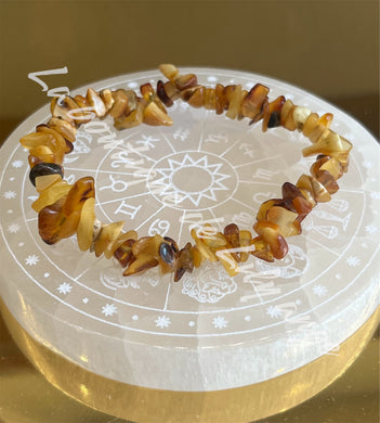 Bracelet baroque Ambre