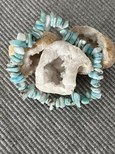 Bracelet baroque Larimar A