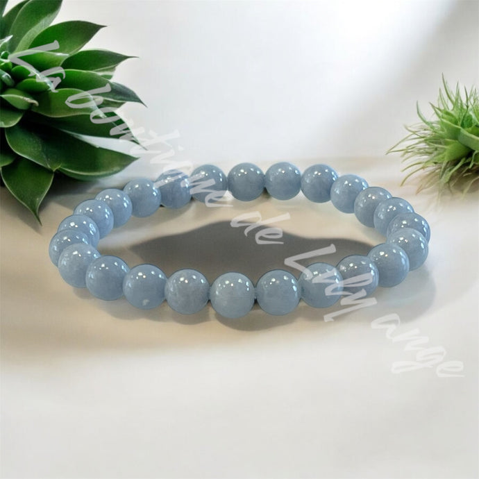 Bracelet Angélite 8mm
