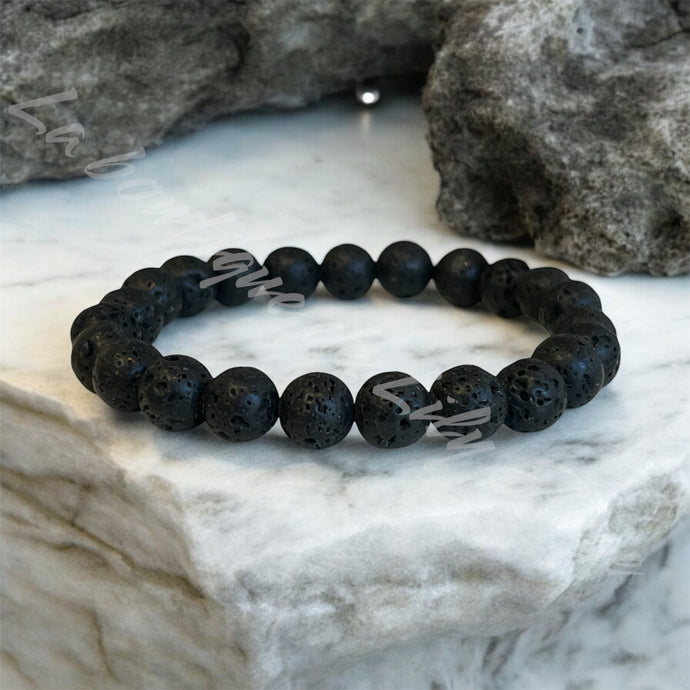Bracelet Pierre de Lave