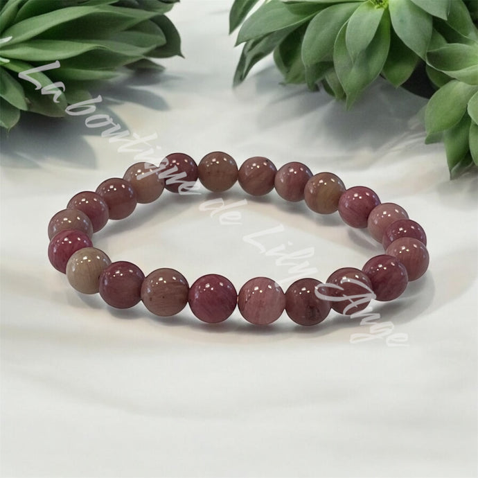Bracelet Rhodonite 8mm