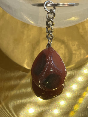 Porte clé Jaspe rouge