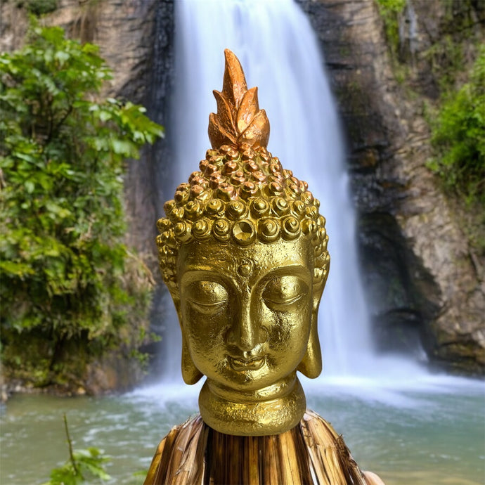 Statue tête de Bouddha