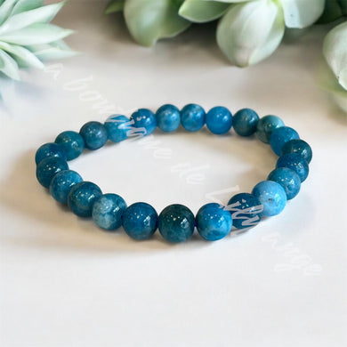 Bracelet Apatite 8mm A+