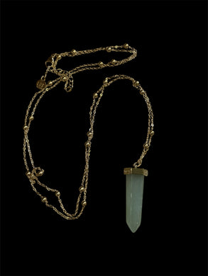 Collier sautoir Aventurine