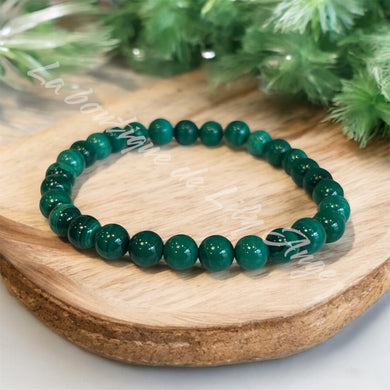 Bracelet Malachite 6mm A