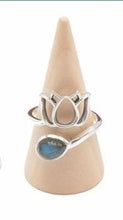 Charger l&#39;image dans la galerie, Bague argent reglable