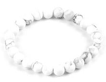 Charger l&#39;image dans la galerie, Bracelet howlite  A