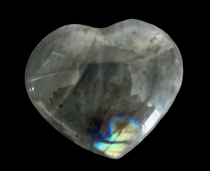 Galet coeur Labradorite A+