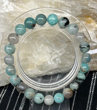 Charger l&#39;image dans la galerie, Bracelet Amazonite  8mm