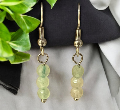 Boucles d'oreille Aventurine A