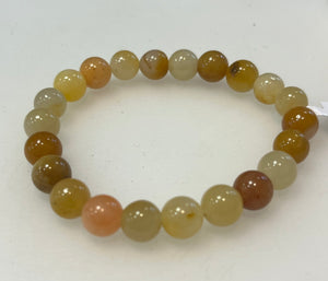Bracelet Aventurine jaune 8 mm
