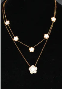 Collier fleur