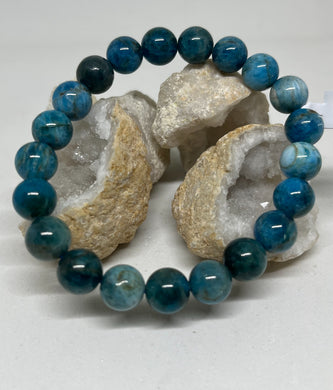 Bracelet Apatite 10mm AB