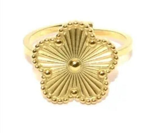 Bague fleur