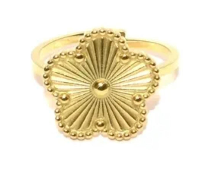 Bague fleur