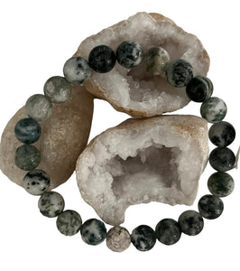 Bracelet Agate arbre 8 mm A