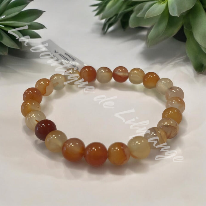Bracelet Cornaline 8 mm A