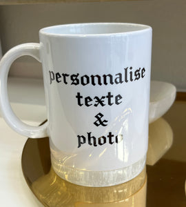 Mug personnalisable