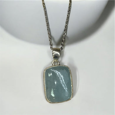 Pendentif Aigue marine AA