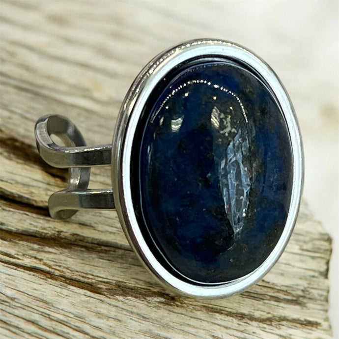 Bague lapis lazuli