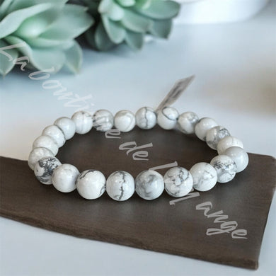 Bracelet Howlite 8mm A