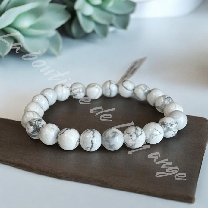 Bracelet Howlite 8mm A