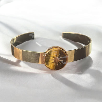 Bracelet jonc Œil de tigre