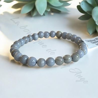 Bracelet Calcédoine 6mm A