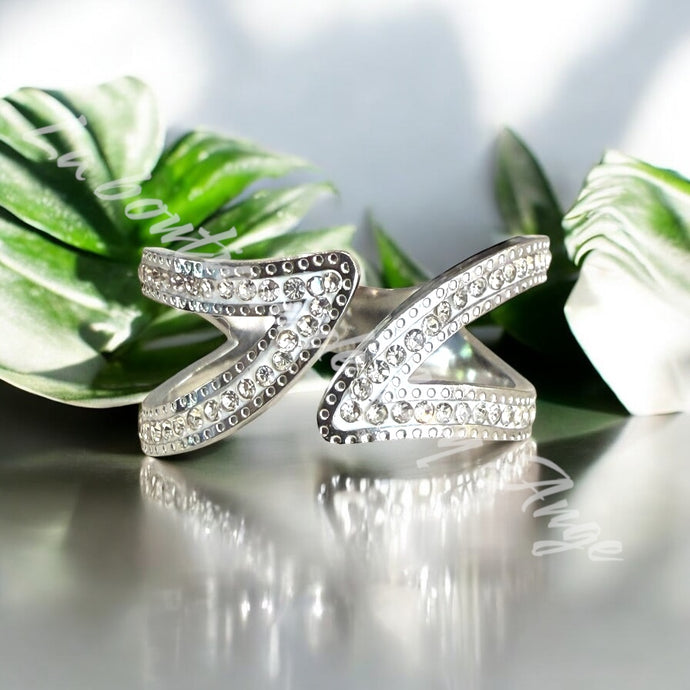 Bague Strass Élégance