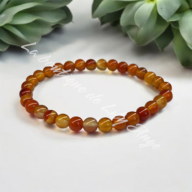 Bracelet Cornaline 6mm A