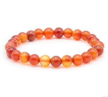 Charger l&#39;image dans la galerie, Bracelet boule 6mm Cornaline enfant