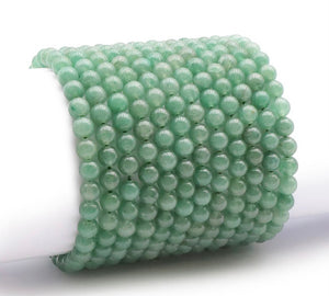 Bracelet boule 6 mm Aventurine enfant