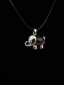 Pendentif enfant Oeil de tigre + cordon