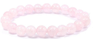 Bracelet quartz rose 8MM A