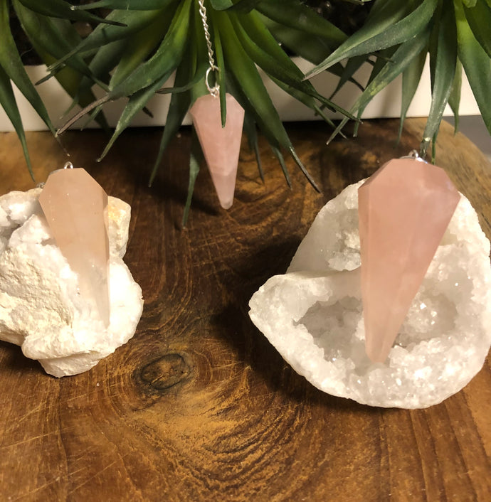 Pendule Quartz rose A